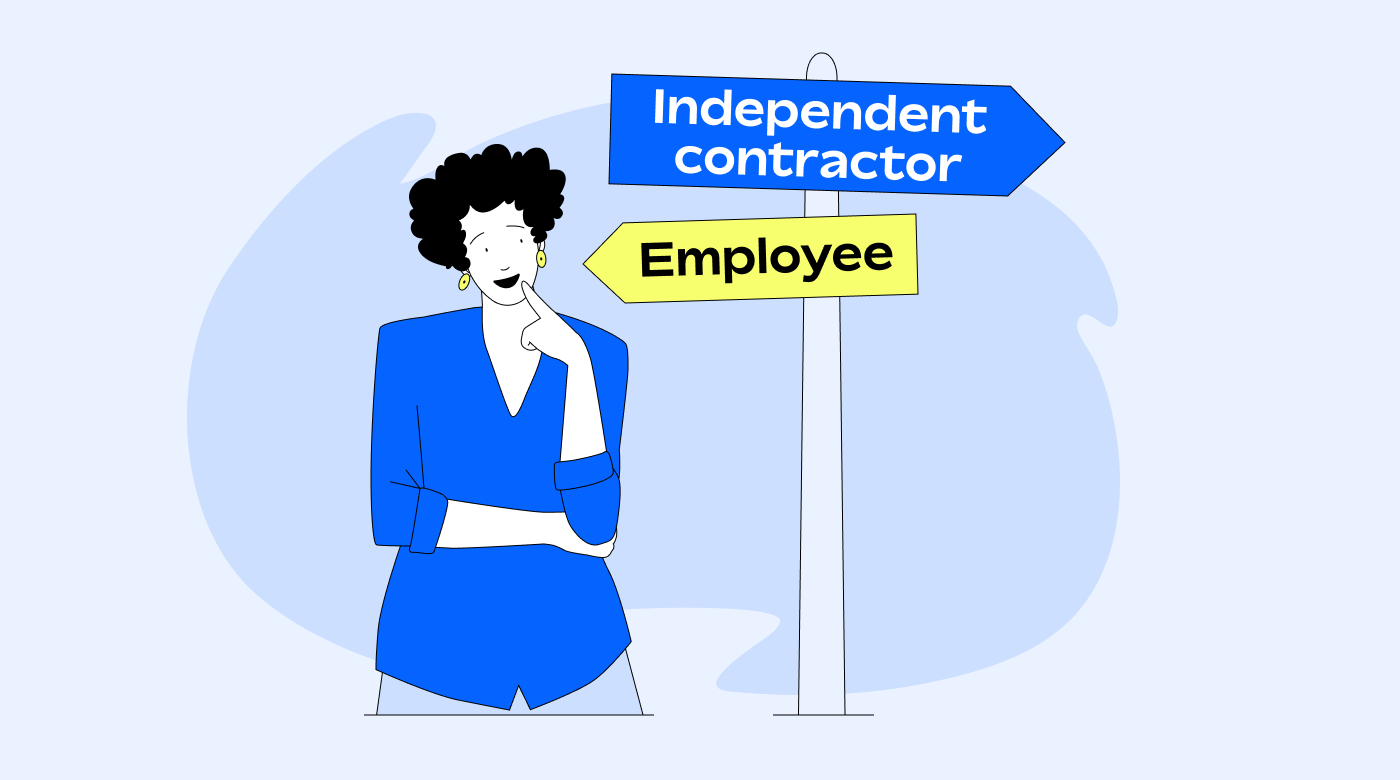 Employee vs. independent contractor
